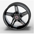 BST Rapid TEK 5 Split-Spoke Carbon Fiber Rear Wheel for the Yamaha YZF-R6 (2017+) - 5.5 x 17